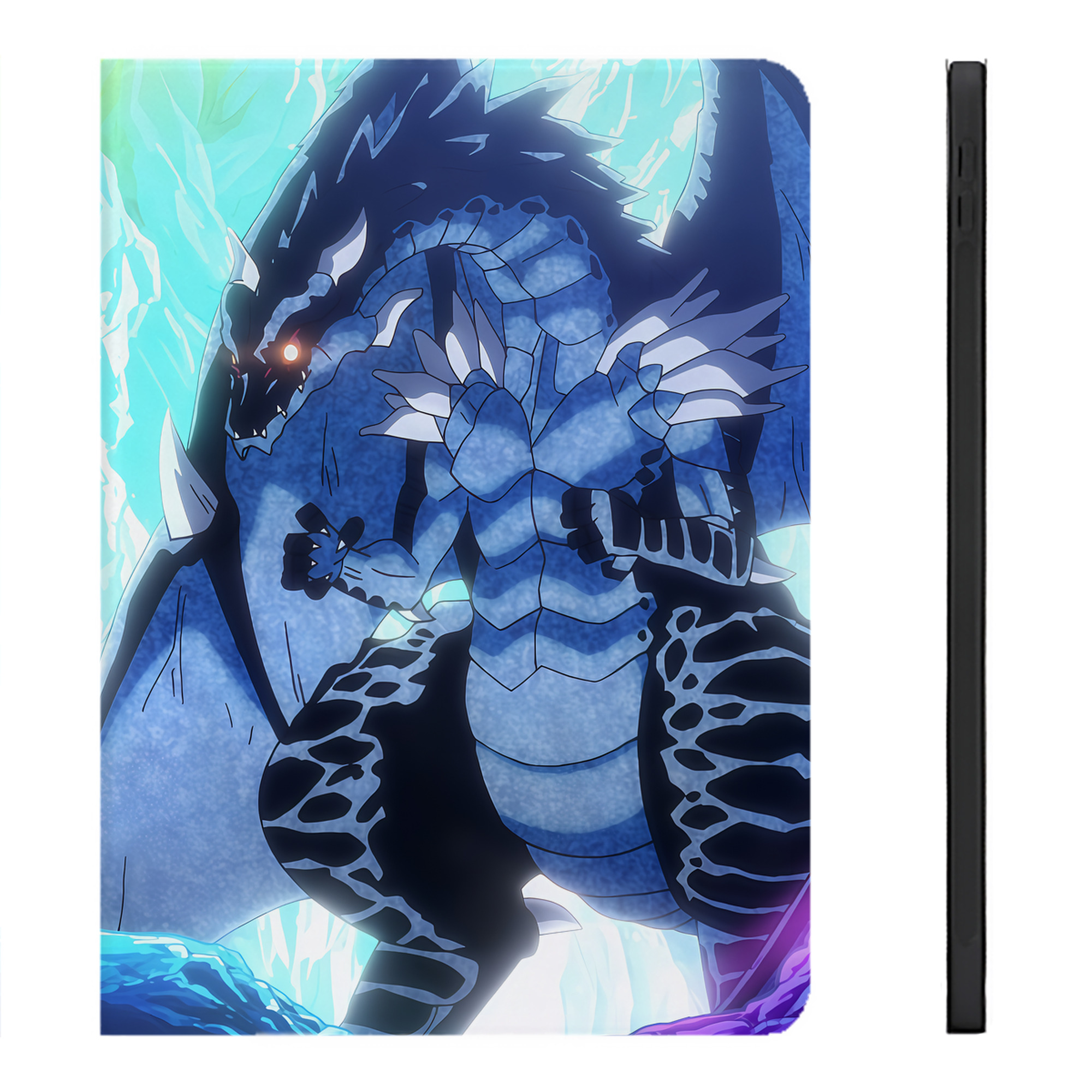 （画像用） 転スラ Regarding Reincarnated to Slime IPadケース ペンホルダー付き ブックスタイルデザイン